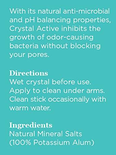 Thai Crystal Deodorant, All Natural Deodorant, Mineral Salt Deodorant, Thai Cristal Piedra De Alumbre Natural Deodorant for Women & Men, Alum Stone, Alumbre Stone - Concordia Style Boutique