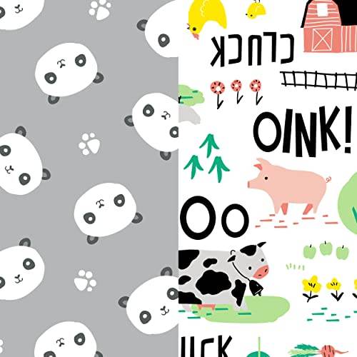 The Honest Company Clean Conscious Diapers | Plant-Based, Sustainable | Above It All + Pandas | Club Box, Size Newborn, 76 Count - Concordia Style Boutique