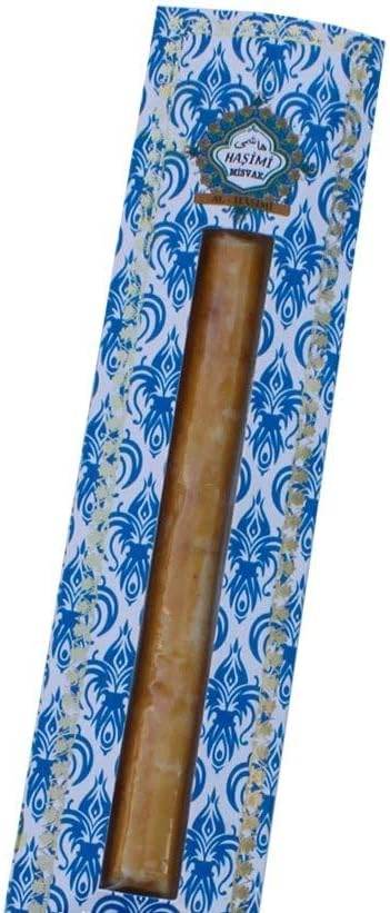Golden Miswak Sticks for Teeth, MAY Sewak Toothbrush, Natural Toothbrush for Whiter Teeth, Lightweight Wood Brush for Healthy Gums, Muslim Tooth Stick, Condensed Miswak Extract, Yellow - Concordia Style Boutique