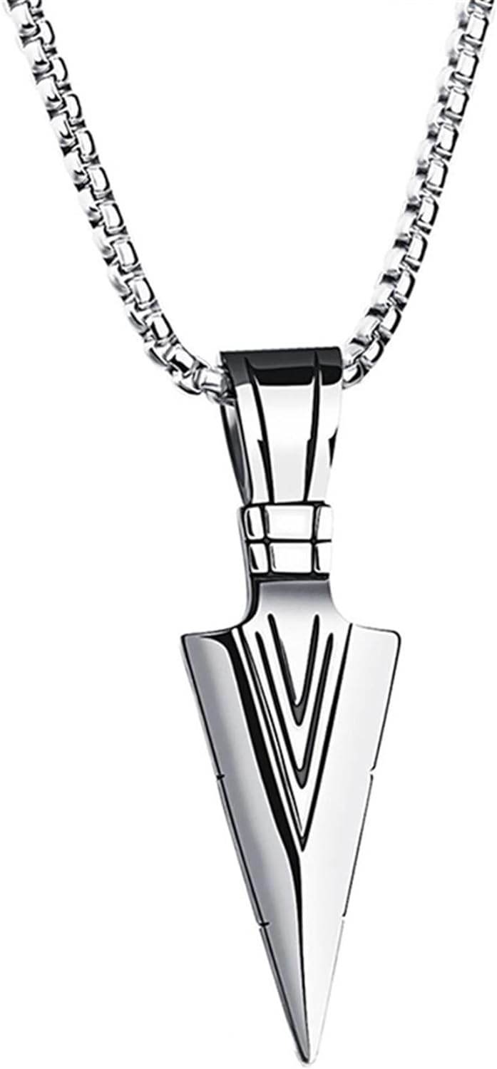 Simple Arrow Pendant Necklace Long Sweater Chain Minimalist Necklace for Women - Concordia Style Boutique
