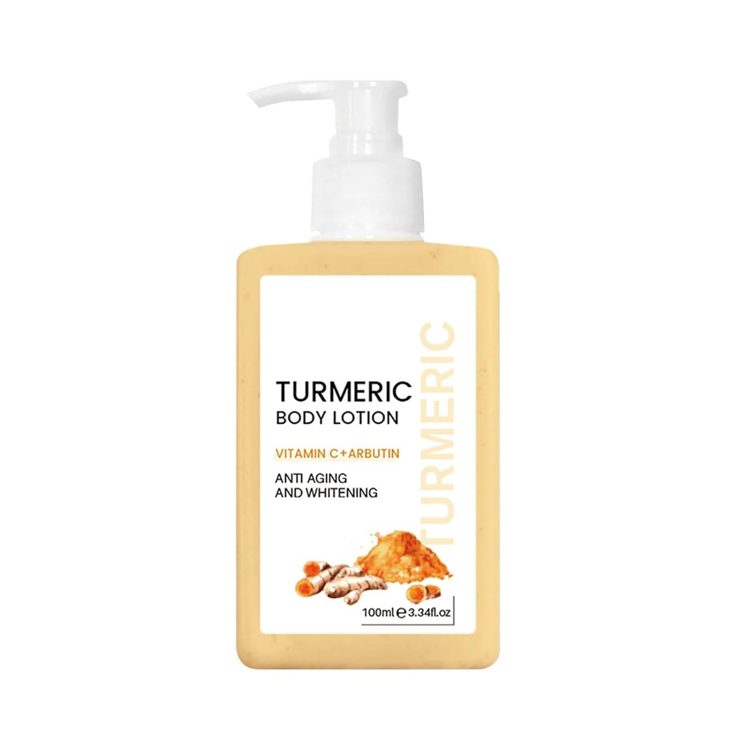 Turmeric Body Moisturising For Women & Men Body Care Product Peach Lotion (White, One Size) - Concordia Style Boutique