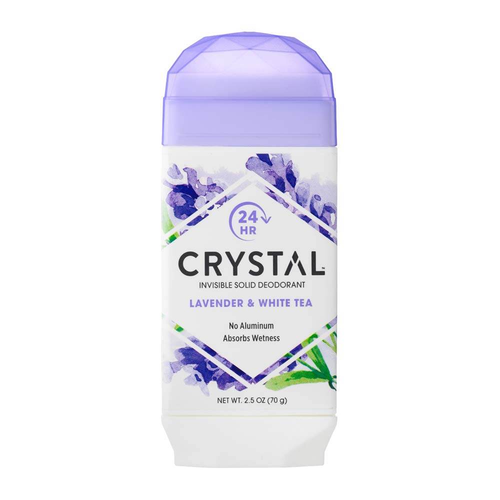 Crystal Invisible Solid Deodorant- Body Deodorant, Chamomile and Green Tea, 2.5 Ounce - Concordia Style Boutique