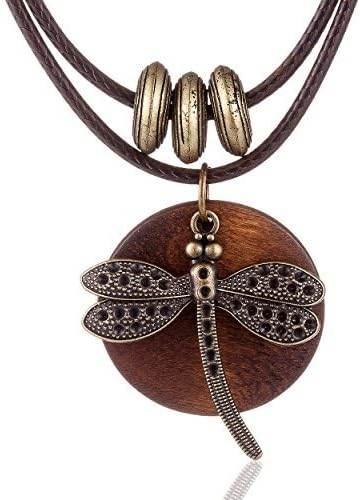 Wooden Choker Chunky Pendant Necklaces - Concordia Style Boutique