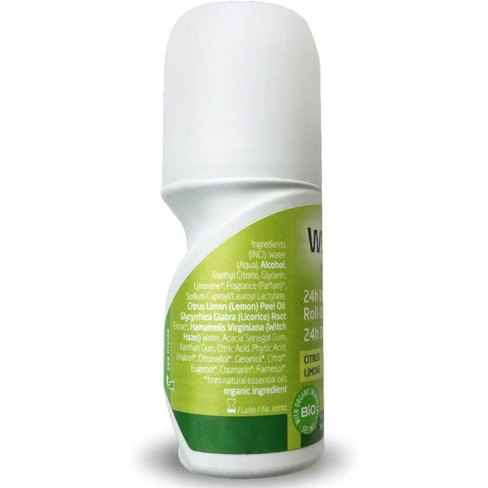 Weleda 24 Hour Roll-On Deodorant, Citrus,Yellow 1.7 Fluid Ounce - Concordia Style Boutique