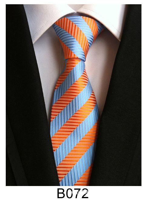 Factory Tie Polyester Jacquard Tie Men's Casual Formal Wear Professional Business Tie Spot Supply