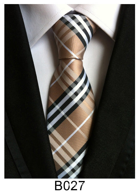 Factory Tie Polyester Jacquard Tie Men's Casual Formal Wear Professional Business Tie Spot Supply