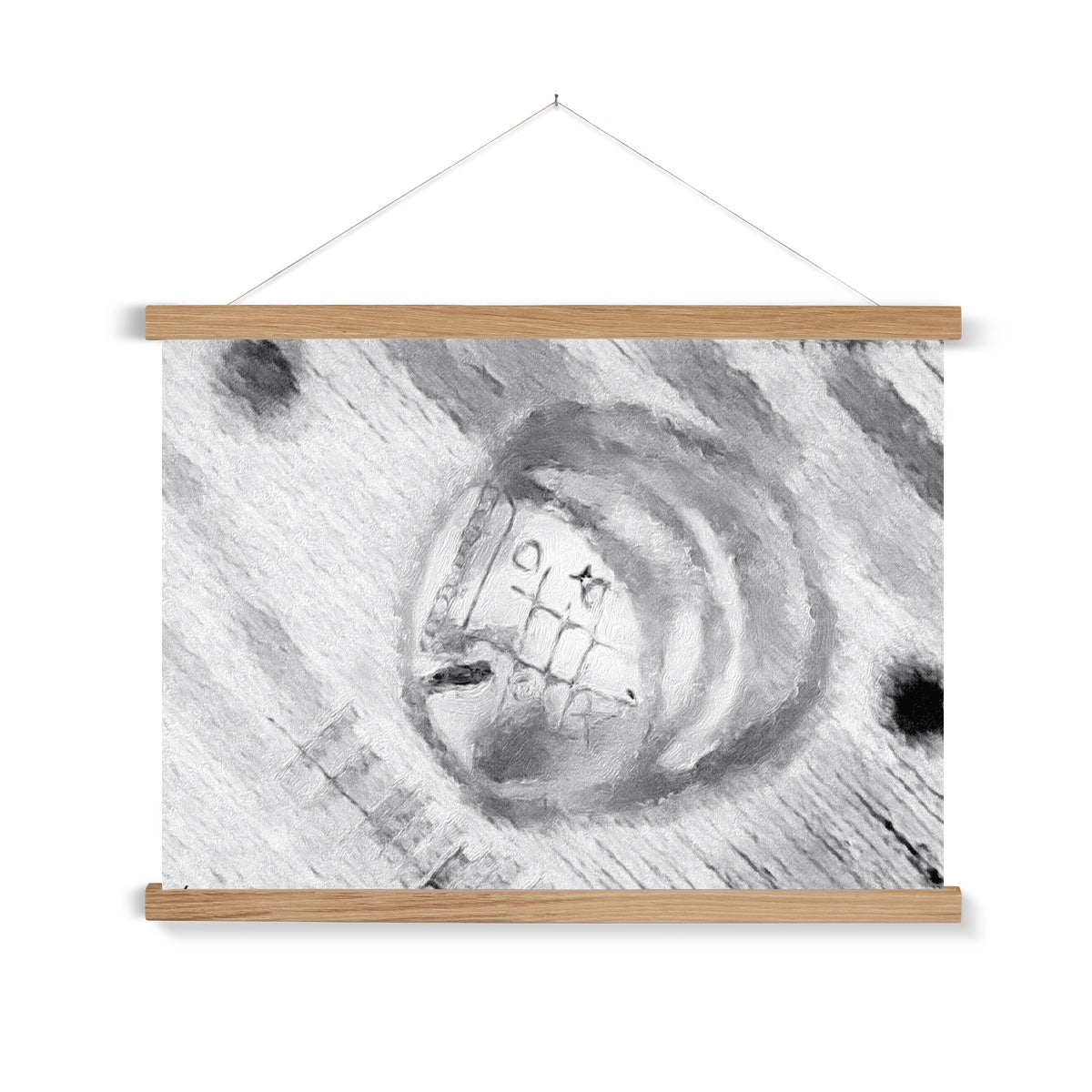 Head Fine Art Print with Hanger
