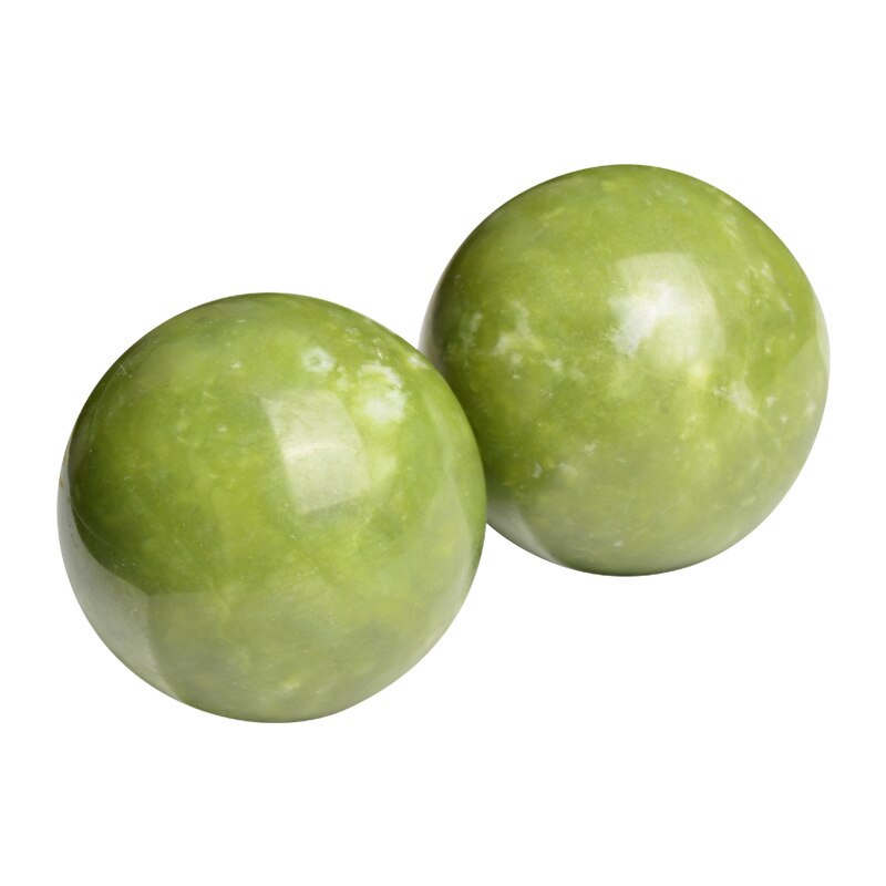 Natural Jade Stone Massage Balls (2 Pieces) - Concordia Style Boutique