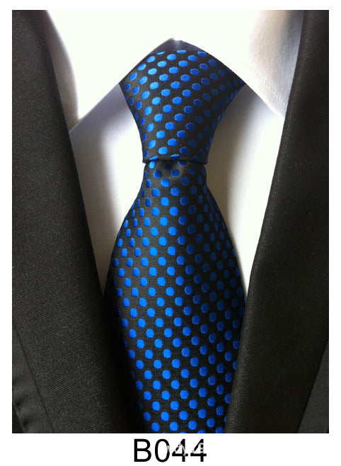 Factory Tie Polyester Jacquard Tie Men's Casual Formal Wear Professional Business Tie Spot Supply