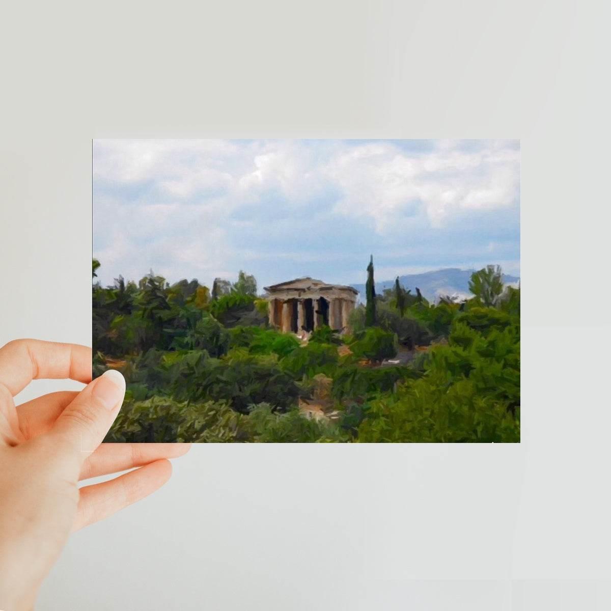 Athens Classic Postcard - Concordia Style Boutique