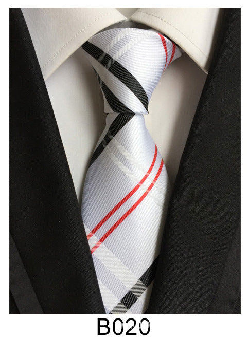 Factory Tie Polyester Jacquard Tie Men's Casual Formal Wear Professional Business Tie Spot Supply