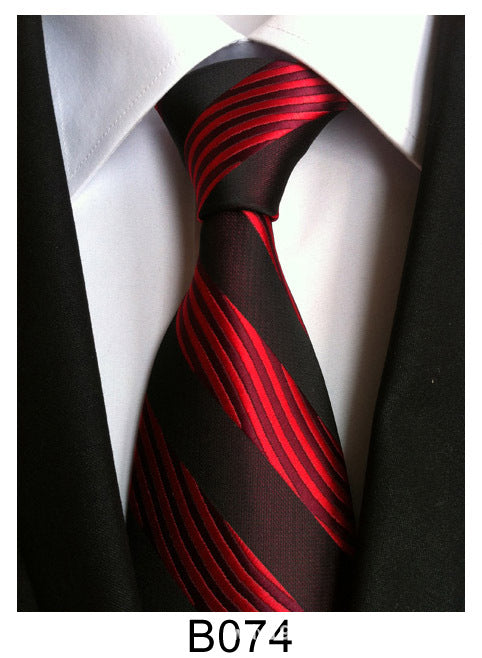 Factory Tie Polyester Jacquard Tie Men's Casual Formal Wear Professional Business Tie Spot Supply