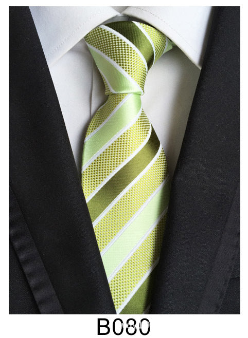 Factory Tie Polyester Jacquard Tie Men's Casual Formal Wear Professional Business Tie Spot Supply
