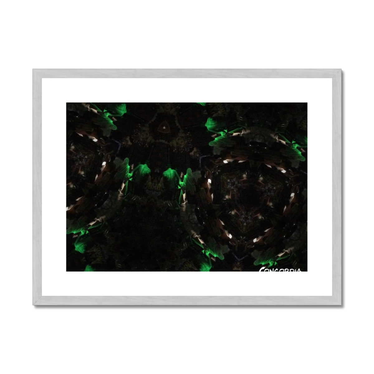 Nightlife Antique Framed & Mounted Print
