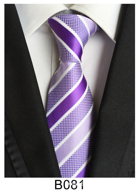 Factory Tie Polyester Jacquard Tie Men's Casual Formal Wear Professional Business Tie Spot Supply