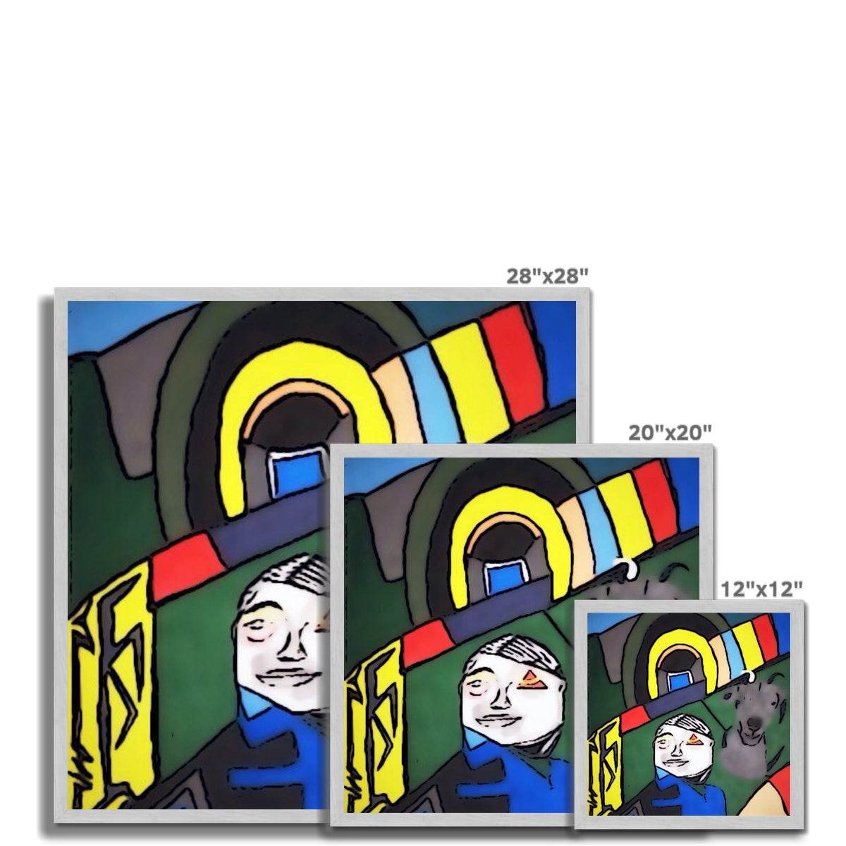 G.O.A.T. Antique Framed Print - Concordia Style Boutique