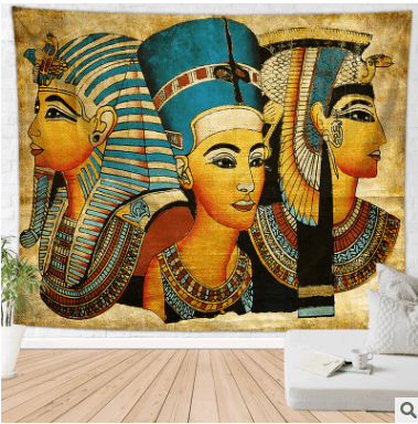 Transform Your Space with an Abstract Egypt-Style Tapestry – A Stunning Blend of Art & Culture! - Concordia Style Boutique
