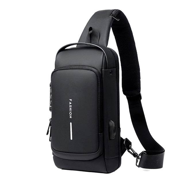 Men's USB Shoulder Bag - Concordia Style Boutique
