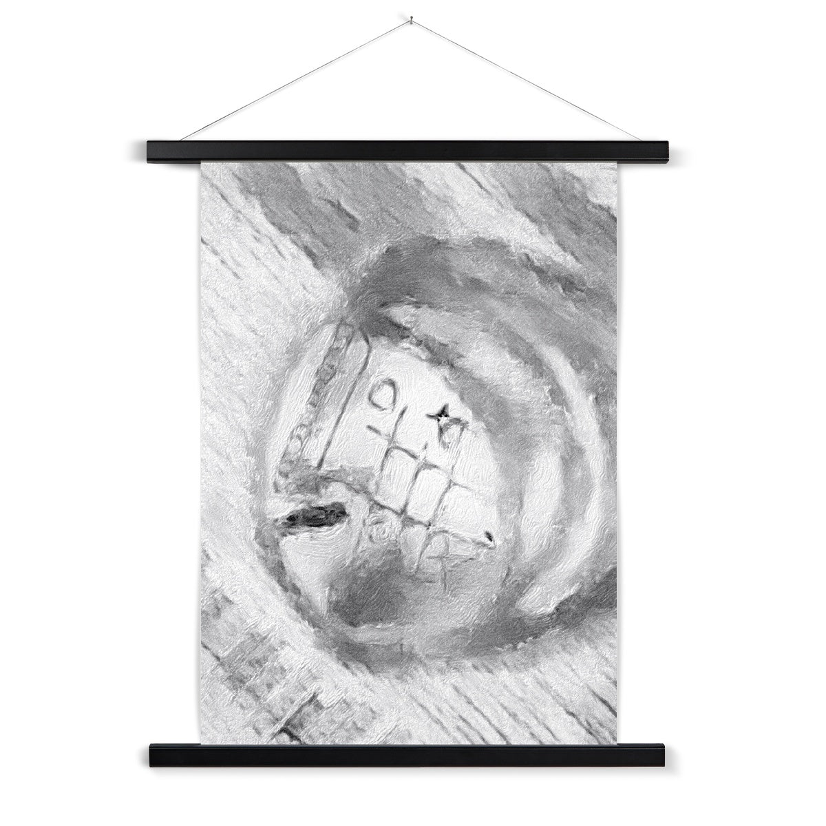 Head Fine Art Print with Hanger