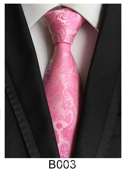 Factory Tie Polyester Jacquard Tie Men's Casual Formal Wear Professional Business Tie Spot Supply