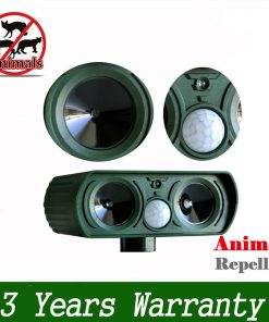 Ultrasonic Solar Animal Repellent - Eco-Friendly Pest Repellent - Concordia Style Boutique