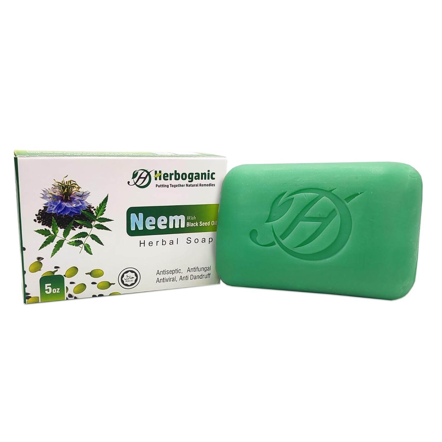 Turmeric Herbal Soap & a Lot More | For Cleansing & Moisturization | 5 Ounces Large Bar ((Pack of 1) - Concordia Style Boutique