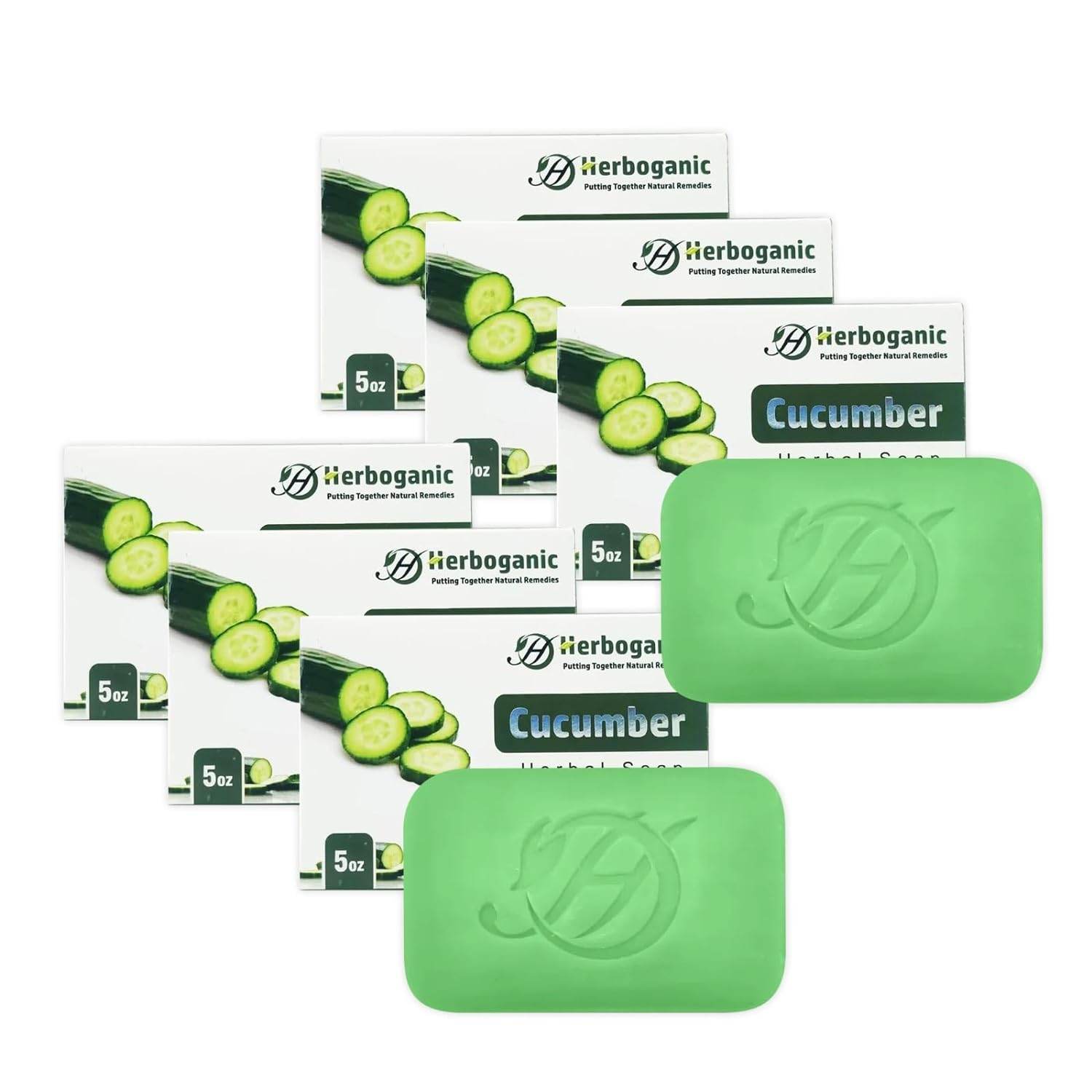 Turmeric Herbal Soap & a Lot More | For Cleansing & Moisturization | 5 Ounces Large Bar ((Pack of 1) - Concordia Style Boutique