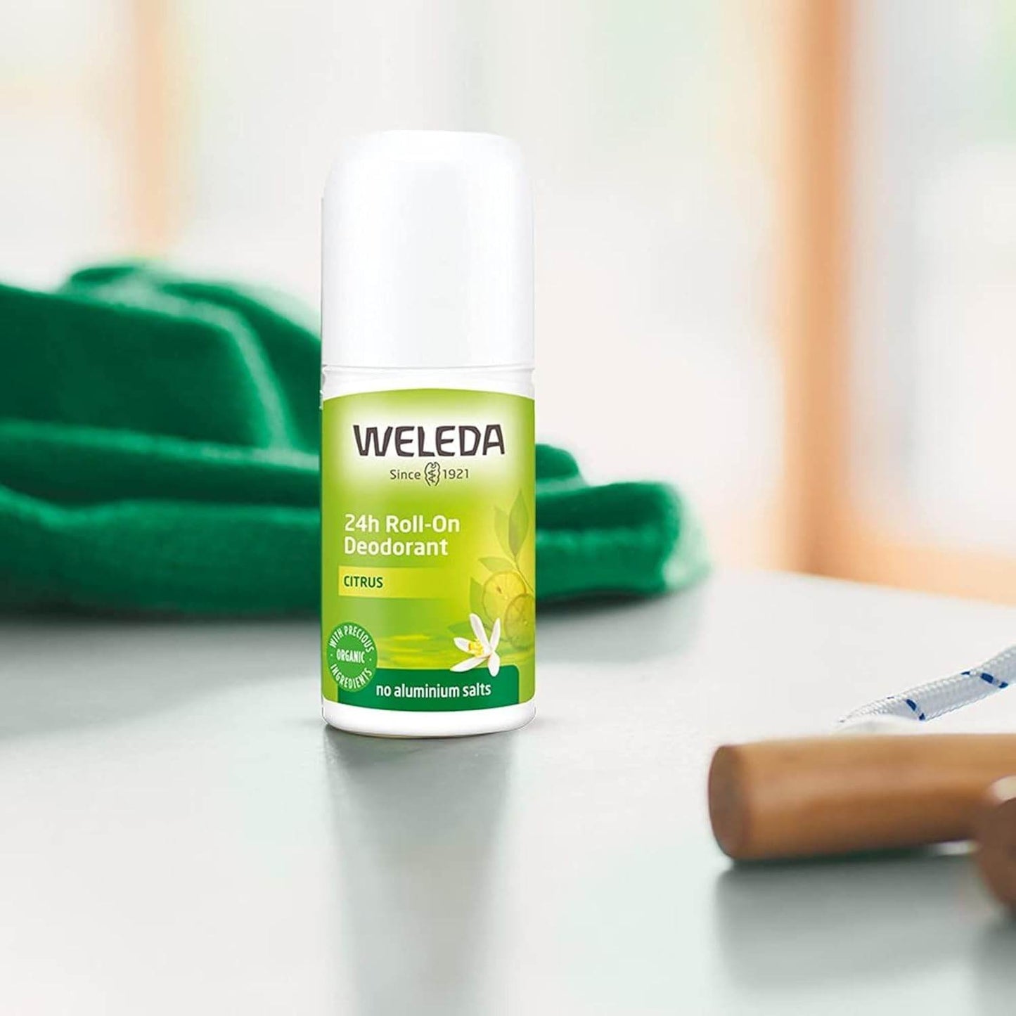 Weleda 24 Hour Roll-On Deodorant, Citrus,Yellow 1.7 Fluid Ounce - Concordia Style Boutique