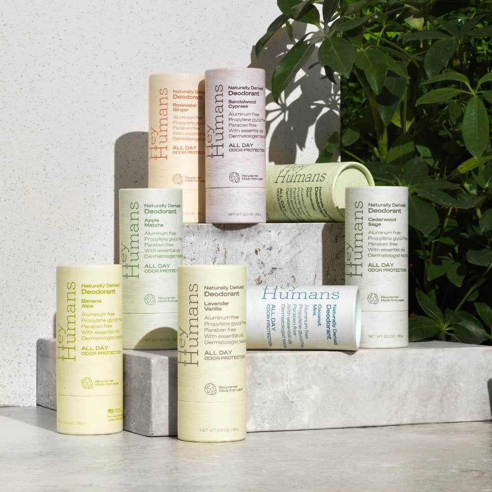 Hey Humans - Natural Deodorant Lavender Vanilla - 2oz (Pack of 1) - Concordia Style Boutique