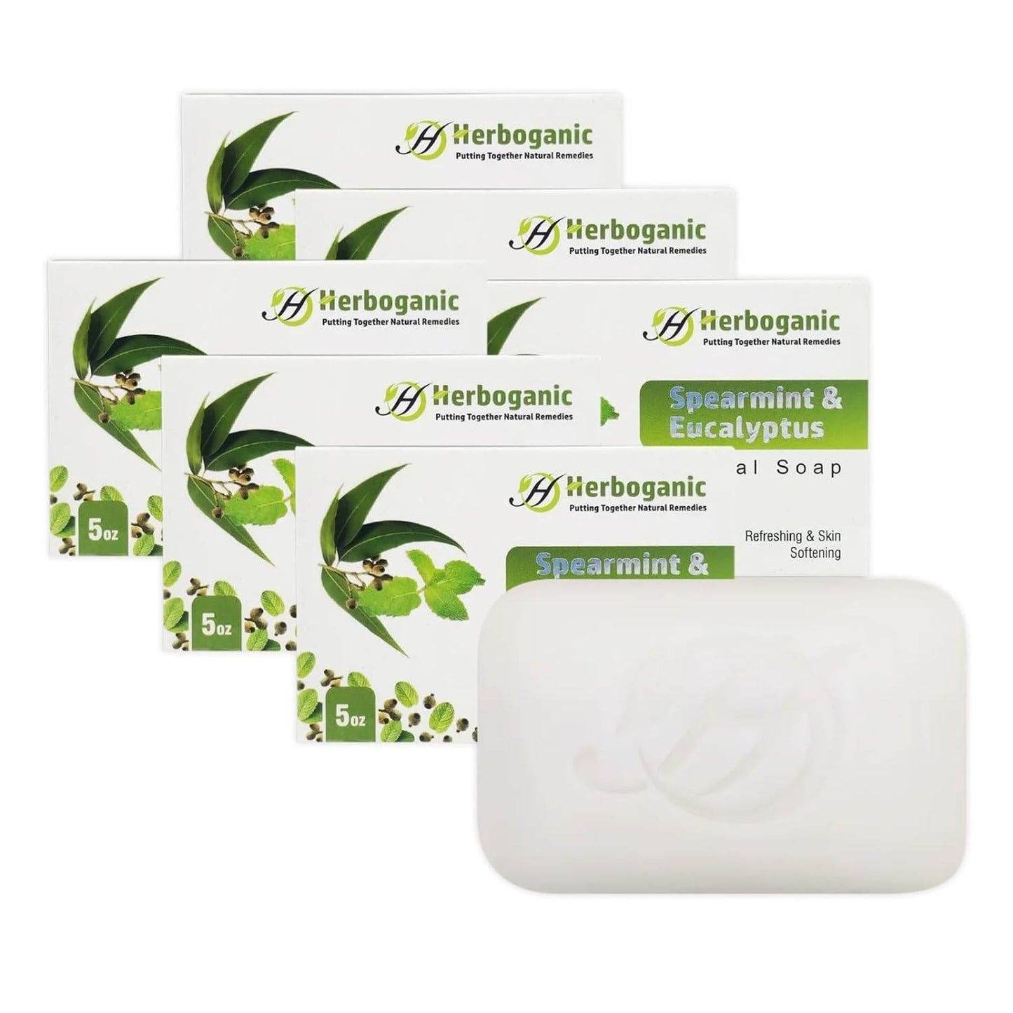 Turmeric Herbal Soap & a Lot More | For Cleansing & Moisturization | 5 Ounces Large Bar ((Pack of 1) - Concordia Style Boutique