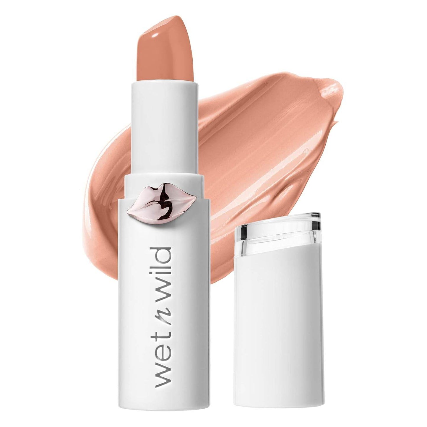 Wet n Wild Lipstick - Mega Last High -Shine Lipstick - Lip Color Makeup - Bright Pink Pinky Ring - Concordia Style Boutique