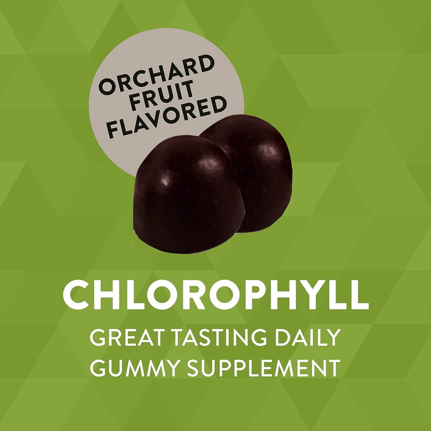 Chlorophyll Gummies, Internal Deodorant*, Supports Healthy Skin and Body Detox*, Orchard Fruit Flavored, 60 Gummies - Concordia Style Boutique