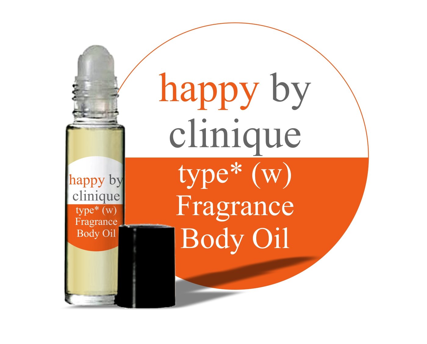 MOBETTER FRAGRANCE OILS' Impression of Happy by Clinique For Women Body Oil Fragrance 1/3 oz roll-on Glass Bottle - Premium Aromatherapy from Concordia Style Boutique - Just $14.02! Shop now at Concordia Style Boutique