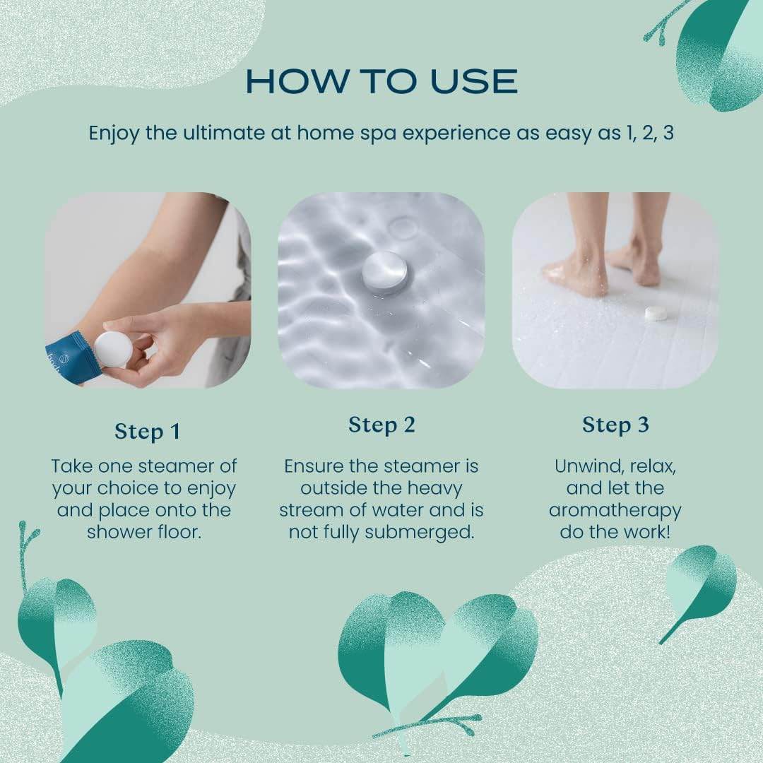 Shower Steamers Aromatherapy 15 Count - Christmas Gifts Stocking Stuffers, Relaxation Birthday Gifts for Women and Men, Stress Relief and Luxury Self Care, Eucalyptus Shower Bath Bombs - BodyRestore - Concordia Style Boutique