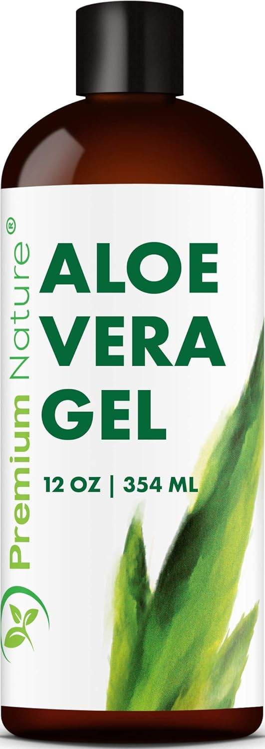 Premium Nature Pure Aloe Vera Gel For Face & Dry Skin, Sunburn Relief, Aloe Vera Gel for Skin Moisturizer Aloe Vera Gel from Aloe Vera Plant Aloe Vera Gel for Hair Aloe Vera Oil Aloe Gel 1 Gallon - Concordia Style Boutique