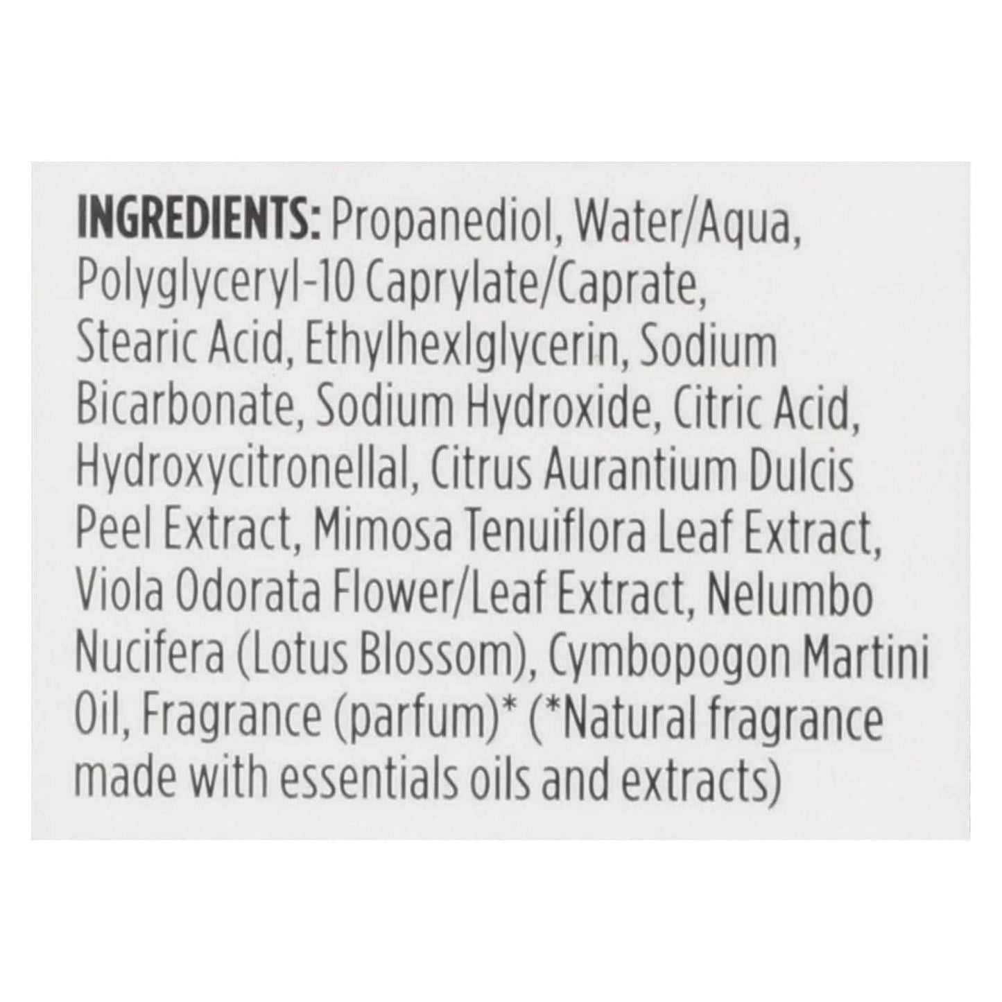 Crystal Invisible Solid Deodorant- Body Deodorant, Chamomile and Green Tea, 2.5 Ounce - Concordia Style Boutique