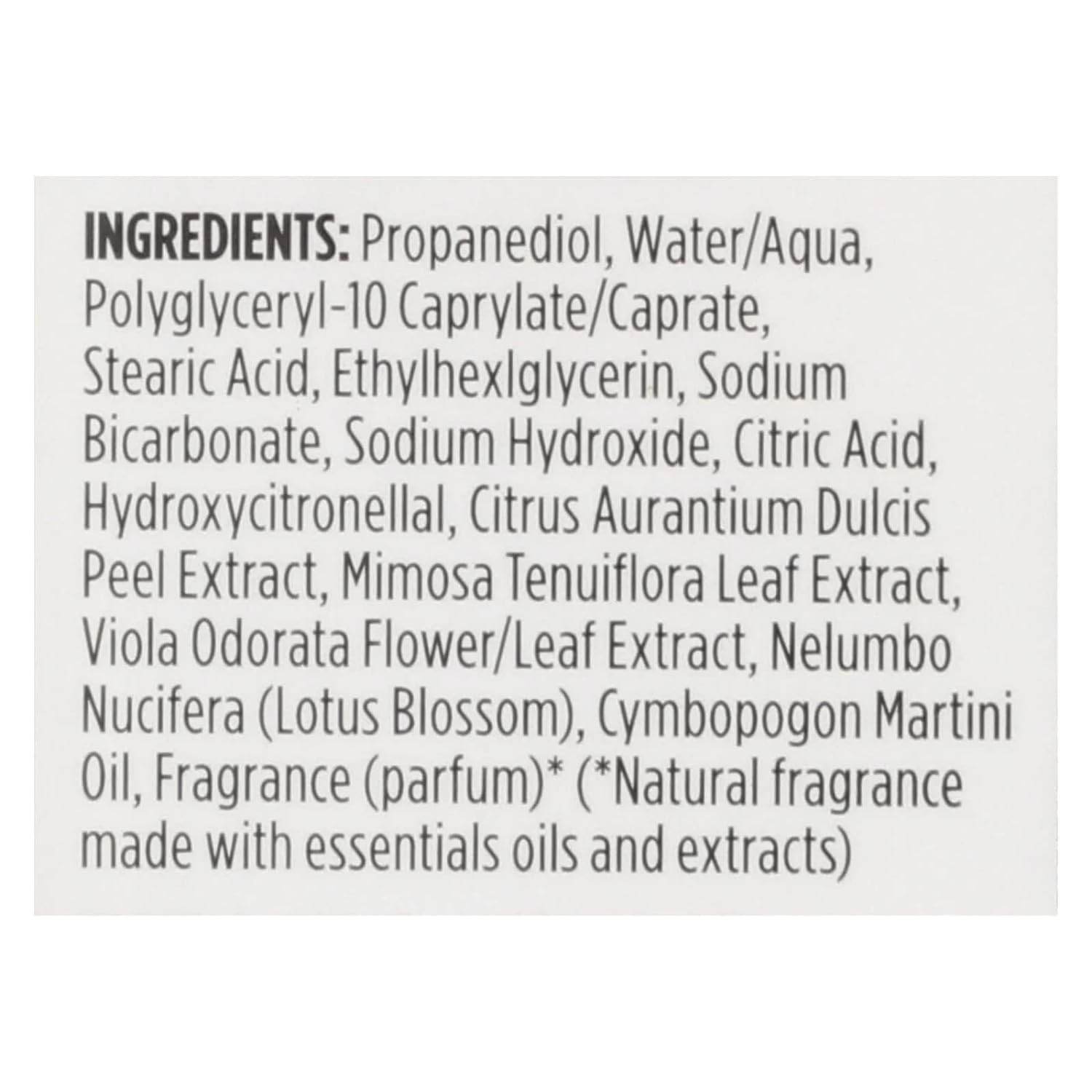 Crystal Invisible Solid Deodorant- Body Deodorant, Chamomile and Green Tea, 2.5 Ounce - Concordia Style Boutique