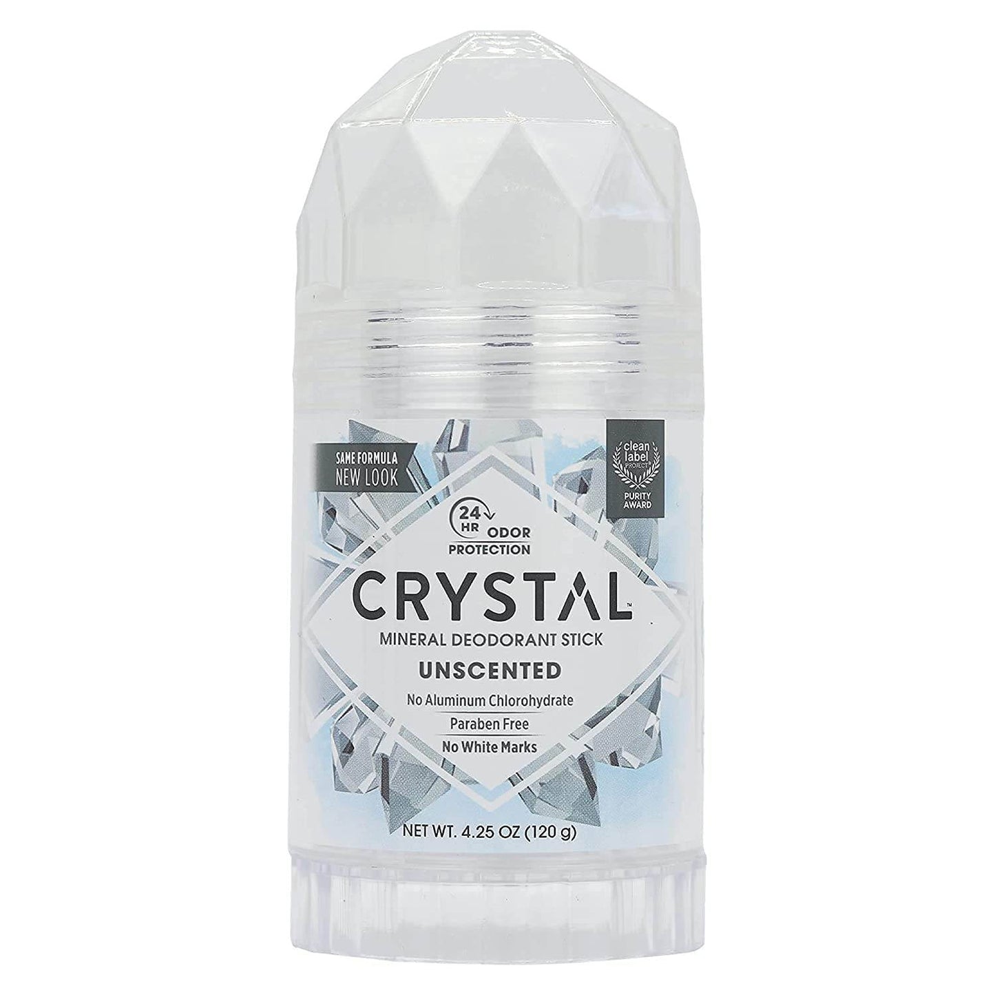 CRYSTAL Deodorant Stick , Unscented, 4.25 Ounce, White - Concordia Style Boutique
