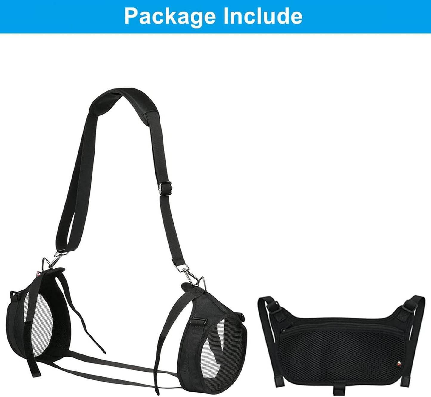 Travel Carrying Strap for JBL Boombox 3/Boombox 3 Wi-Fi Waterproof Portable Bluetooth Speaker, TXEsign Shoulder Strap with Two Side Covers Travel Carrying Pouch for JBL Boombox 3 (Black) - Concordia Style Boutique