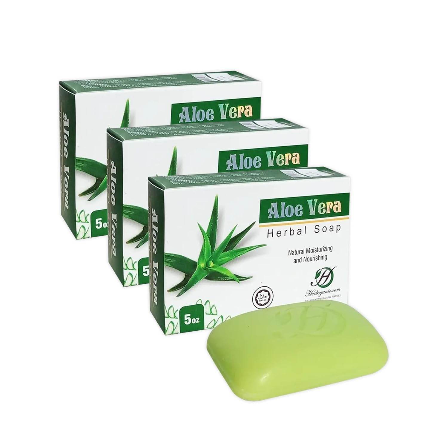 Turmeric Herbal Soap & a Lot More | For Cleansing & Moisturization | 5 Ounces Large Bar ((Pack of 1) - Concordia Style Boutique