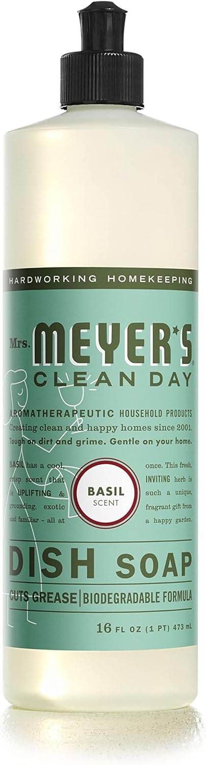 Liquid Dish Soap, Biodegradable Formula, Lemon Verbena, 16 fl. oz - Concordia Style Boutique