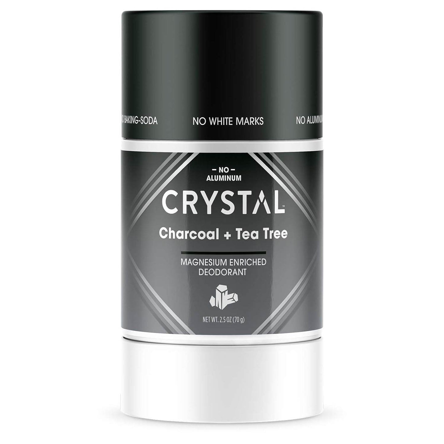 Crystal Magnesium Solid Stick Natural Deodorant, Non-Irritating Aluminum Free Deodorant for Men or Women, Safely and Effectively Fights Odor, Baking Soda Free, Coconut + Vanilla, 2.5 oz - Concordia Style Boutique