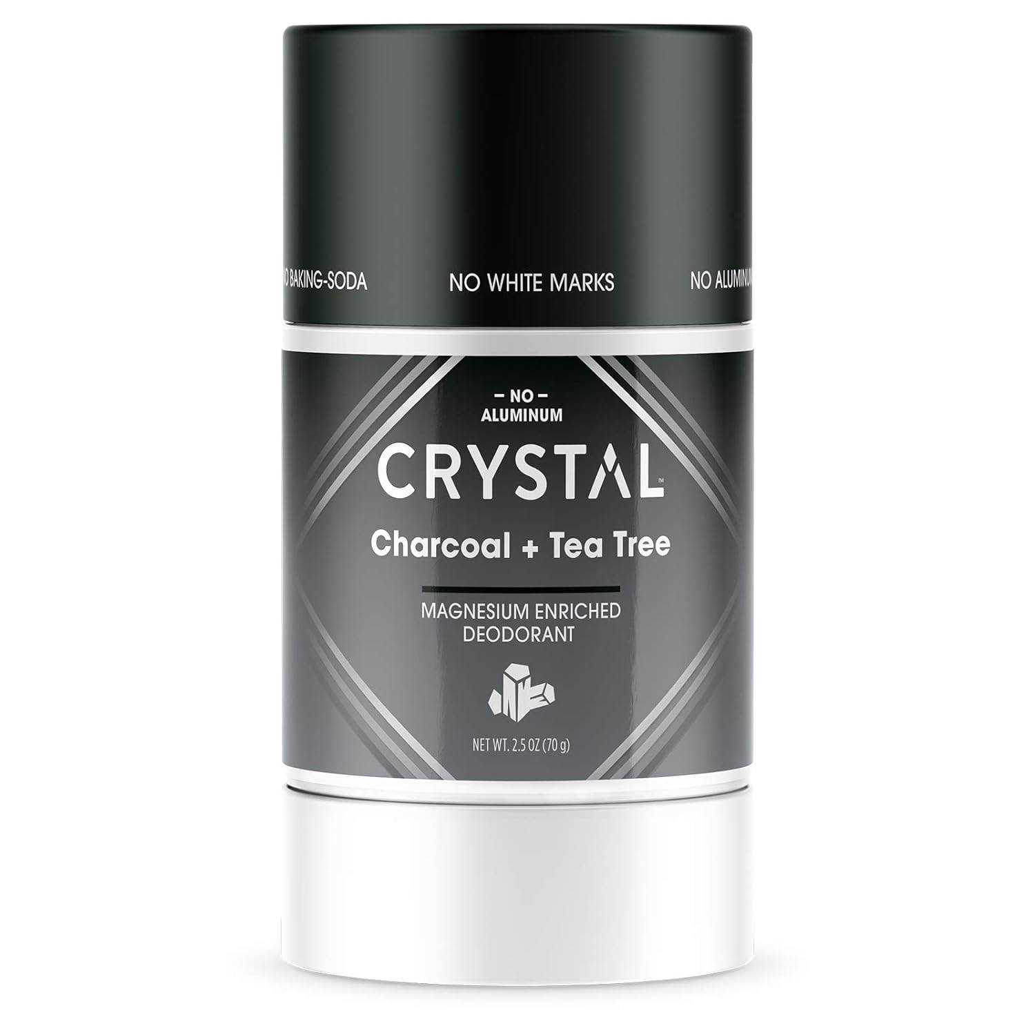 Crystal Magnesium Solid Stick Natural Deodorant, Non-Irritating Aluminum Free Deodorant for Men or Women, Safely and Effectively Fights Odor, Baking Soda Free, Coconut + Vanilla, 2.5 oz - Concordia Style Boutique