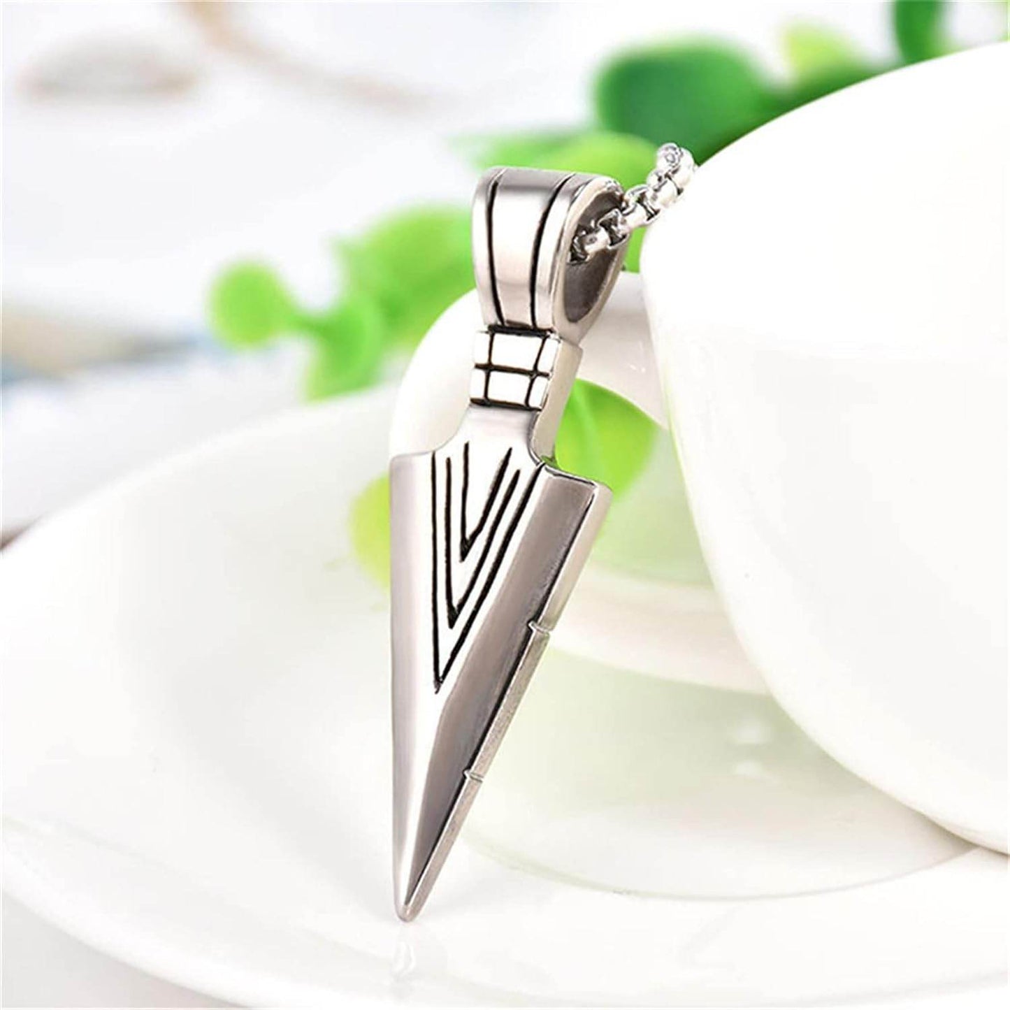 Simple Arrow Pendant Necklace Long Sweater Chain Minimalist Necklace for Women - Concordia Style Boutique
