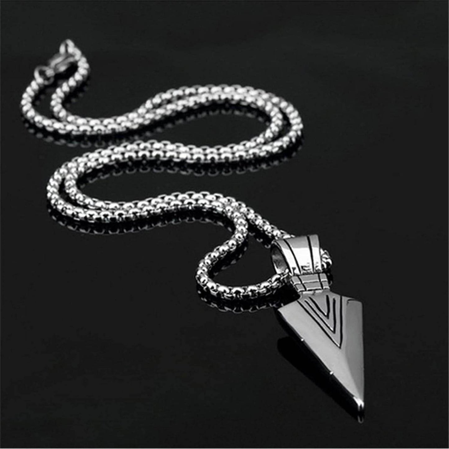 Simple Arrow Pendant Necklace Long Sweater Chain Minimalist Necklace for Women - Concordia Style Boutique