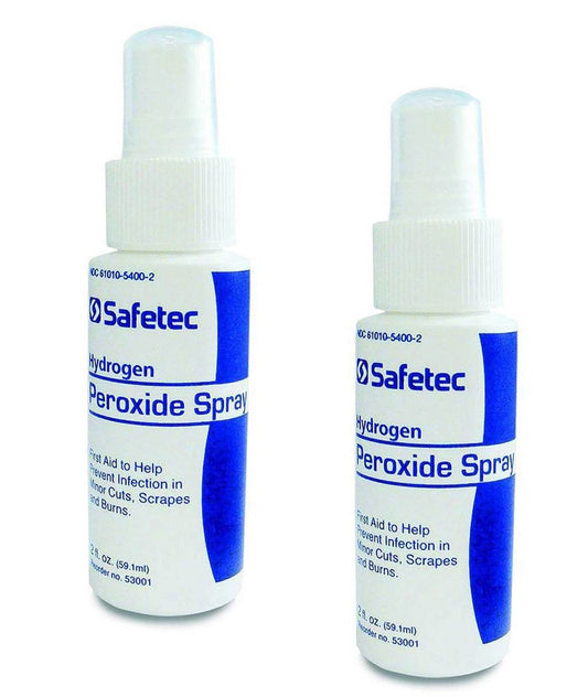 Safetec Hydrogen Peroxide Travel Spray, 2 Fl Oz (Pack of 2) - Concordia Style Boutique