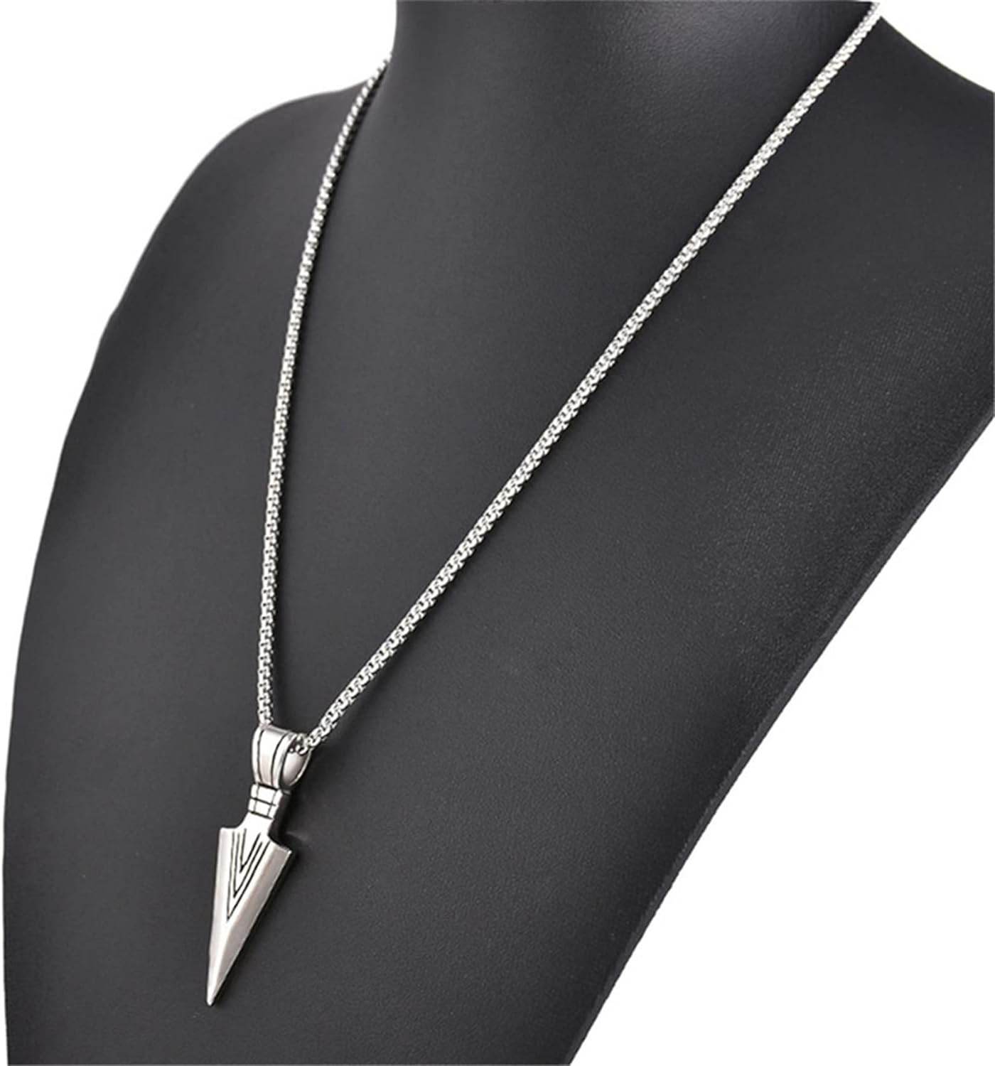 Simple Arrow Pendant Necklace Long Sweater Chain Minimalist Necklace for Women - Concordia Style Boutique