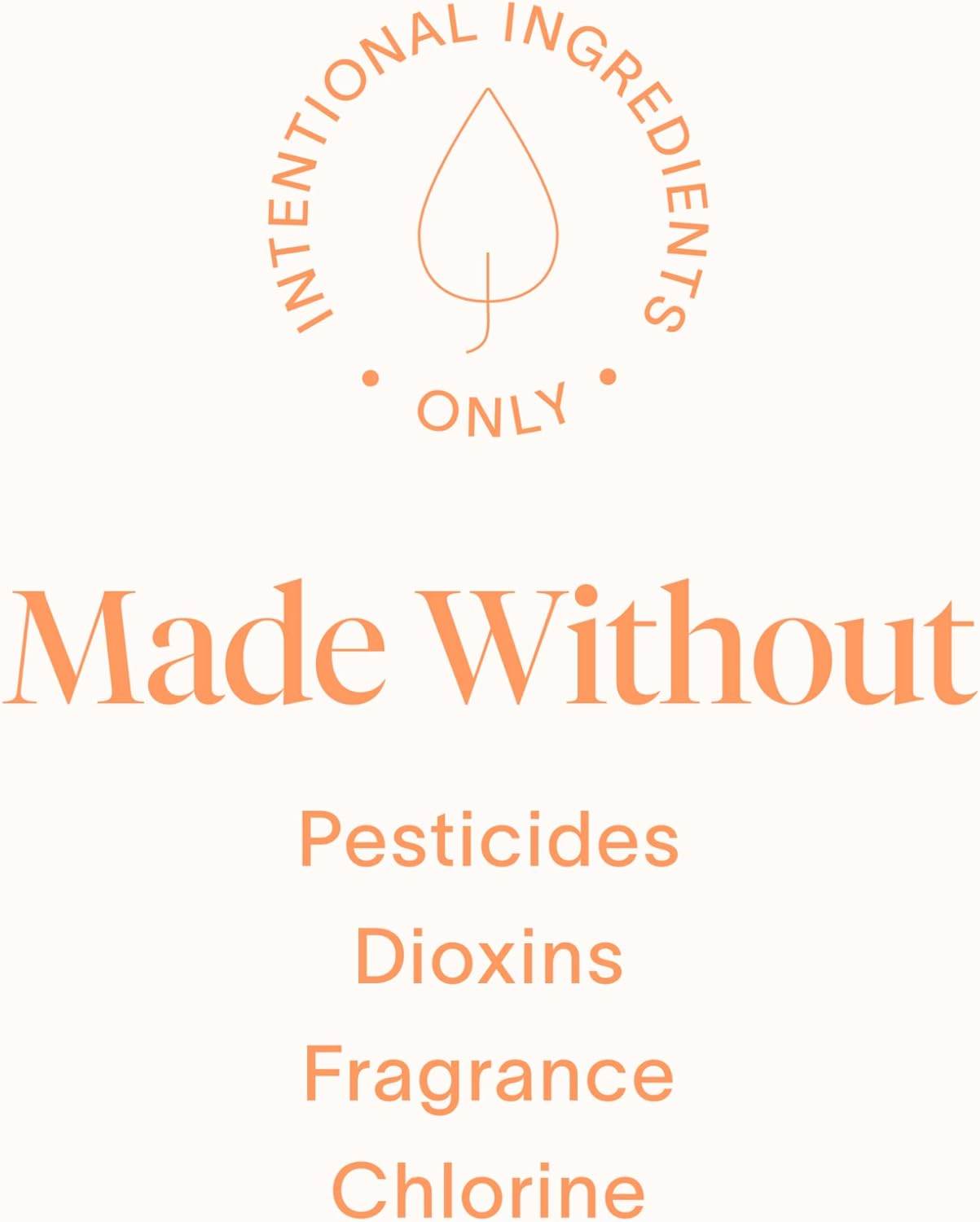 Cora 100% Organic Cotton Non-Applicator Tampons | Ultra-Absorbent, Unscented, Natural, Non-Toxic, Applicator Free | Eco-Conscious (36 S/S+ Tampons) - Concordia Style Boutique