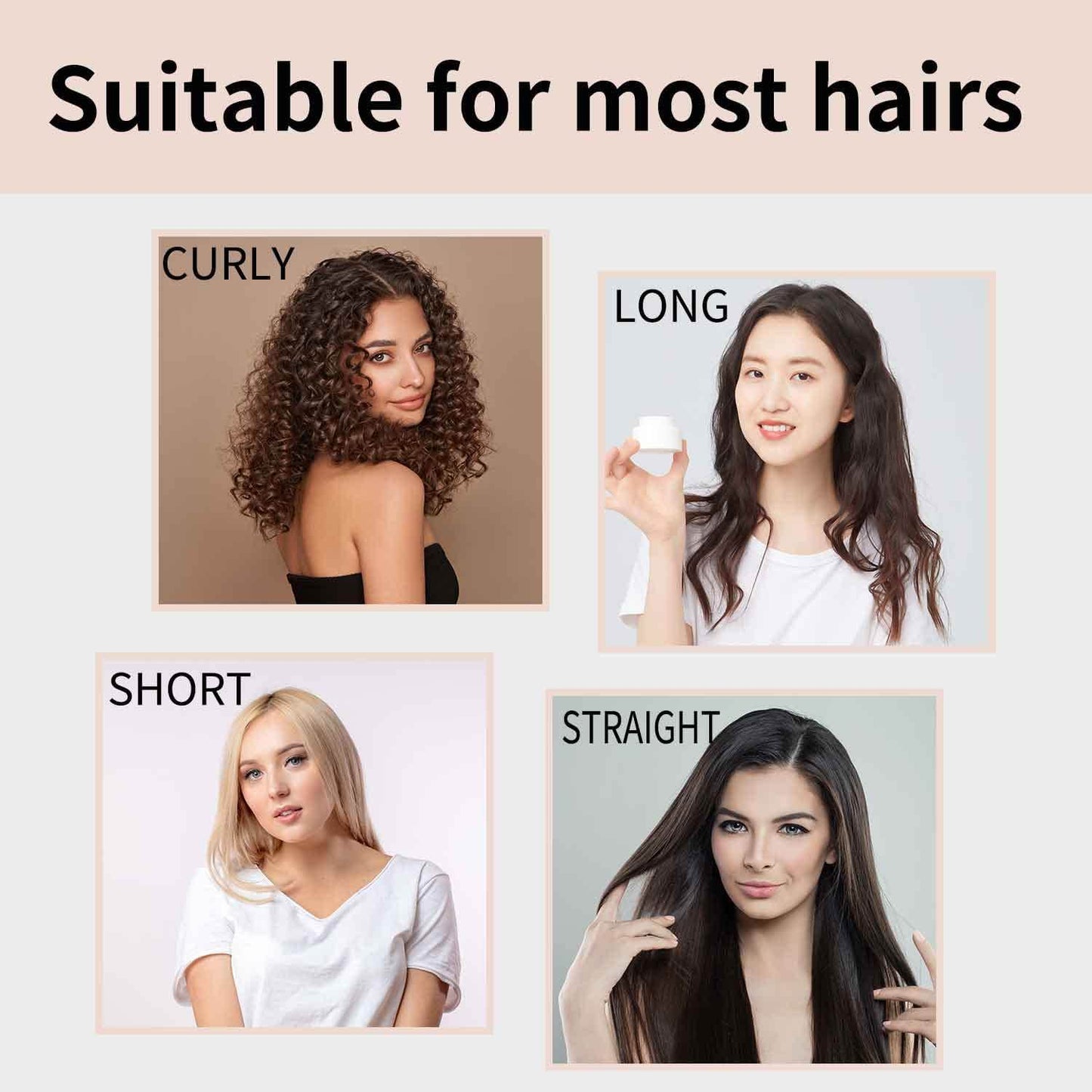 Satin Heatless Hair Curler,Hair Rollers for Curls with Claw Clip,Soft Rubber Curling Rod Headband,Heatless Set Sleep in Overnight (Pink) - Concordia Style Boutique