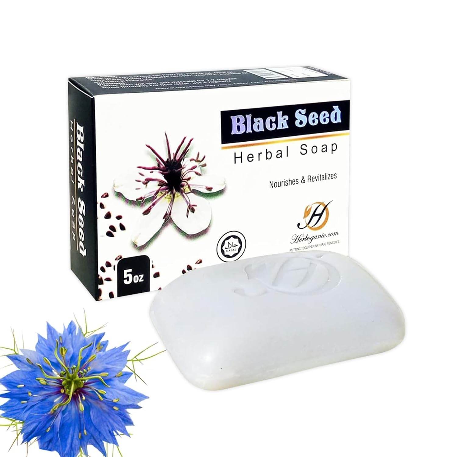 Turmeric Herbal Soap & a Lot More | For Cleansing & Moisturization | 5 Ounces Large Bar ((Pack of 1) - Concordia Style Boutique